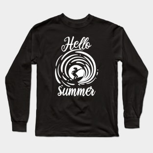 Summertime, Hello Summer, Popsicle, Vacation, Beach Vacation, Summer Vacation, Vacation Tee, Vacay Mode Long Sleeve T-Shirt